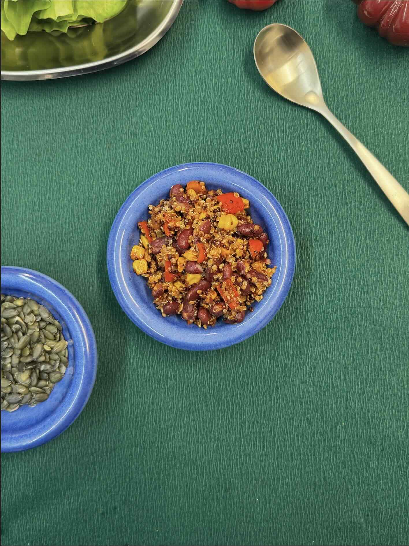 Ensalada de quinoa Tex-mex
