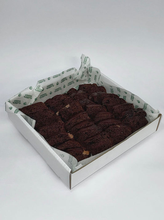 Daditos de brownie
